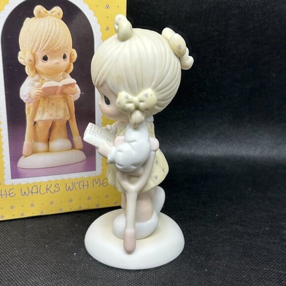 Precious Moments Easter Seals 1987 Edition "He Walks With Me" figurine - Picture 4 of 5